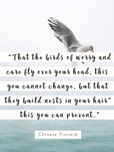 May these quotes free you of your worries and anxieties so that you may live freely and peacefully. These worry quotes will nourish your soul. Inside 25 worrying quotes, & 25 quotes to live by. #inspirationalquotes #worryquotes