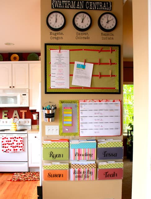 Morning Routine for Kids - Command Center