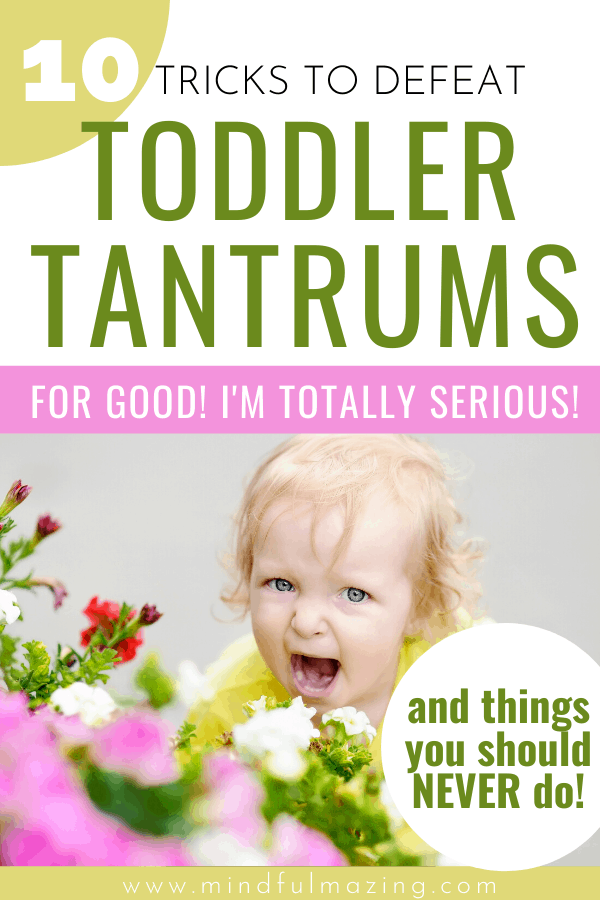 How to Deal with Toddler Tantrums Like a Pro • Mindfulmazing.com