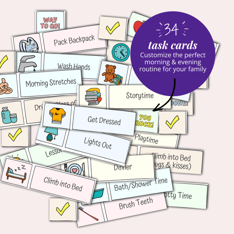 11 Wondrous Visual Routine Charts For Kids — That You Need ...