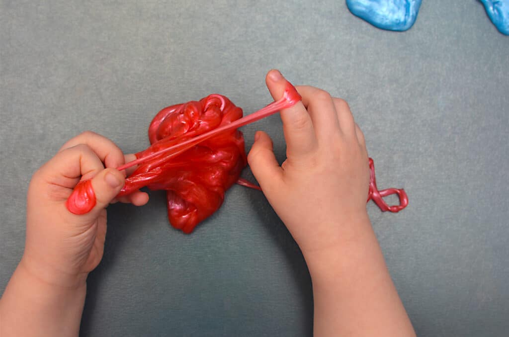 Valentines day slime