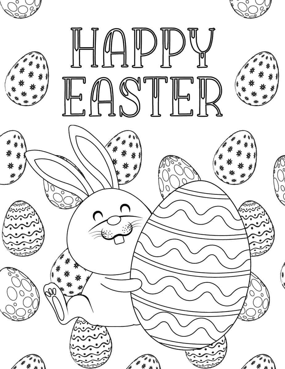 Free Printable Easter Coloring Pages (Simply Eggtastic Free Printable Easter Coloring Pages (Simply Eggtastic