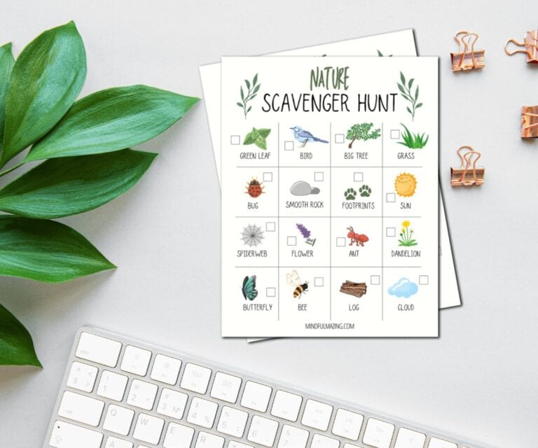 Kids Scavenger Hunt Game