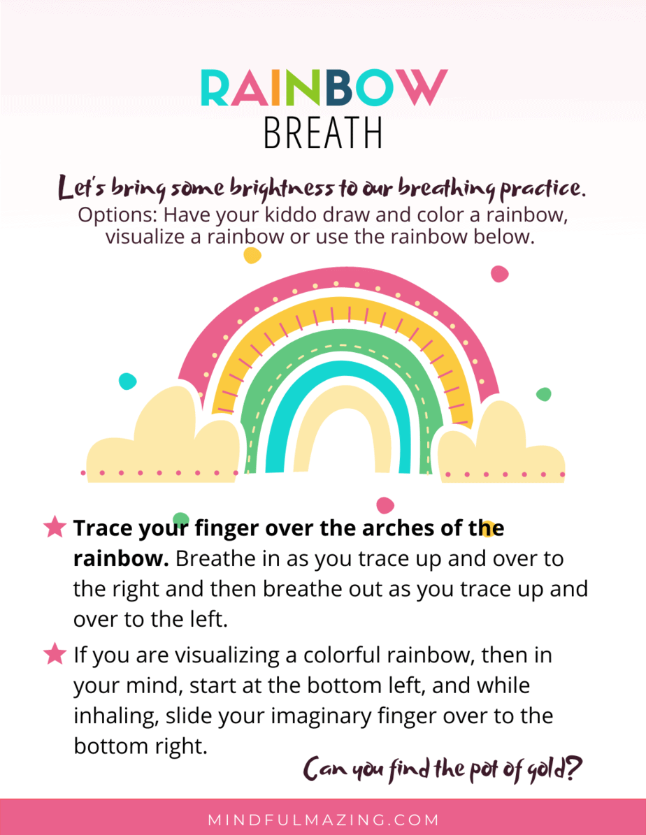 Rainbow Breathing Printable Printable World Holiday