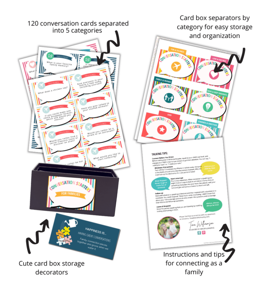 printable conversation starters for kids