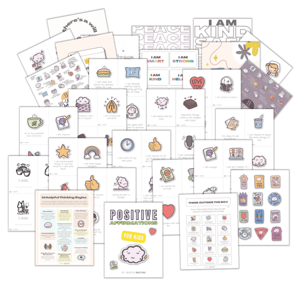 printable positive affirmation cards