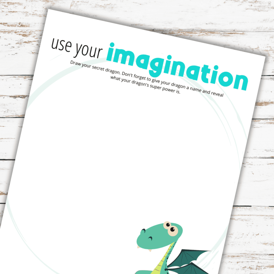 Help kids use their imagination