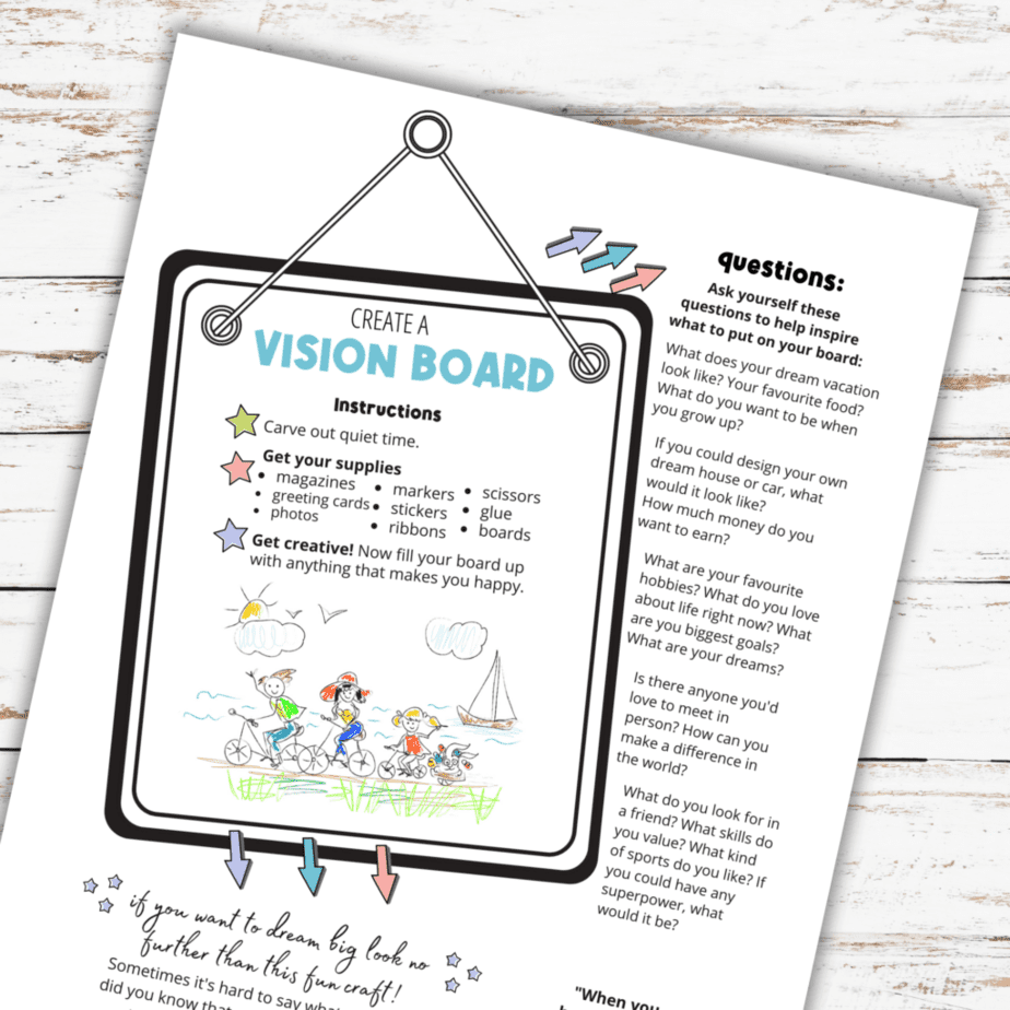 Dream Big Worksheets