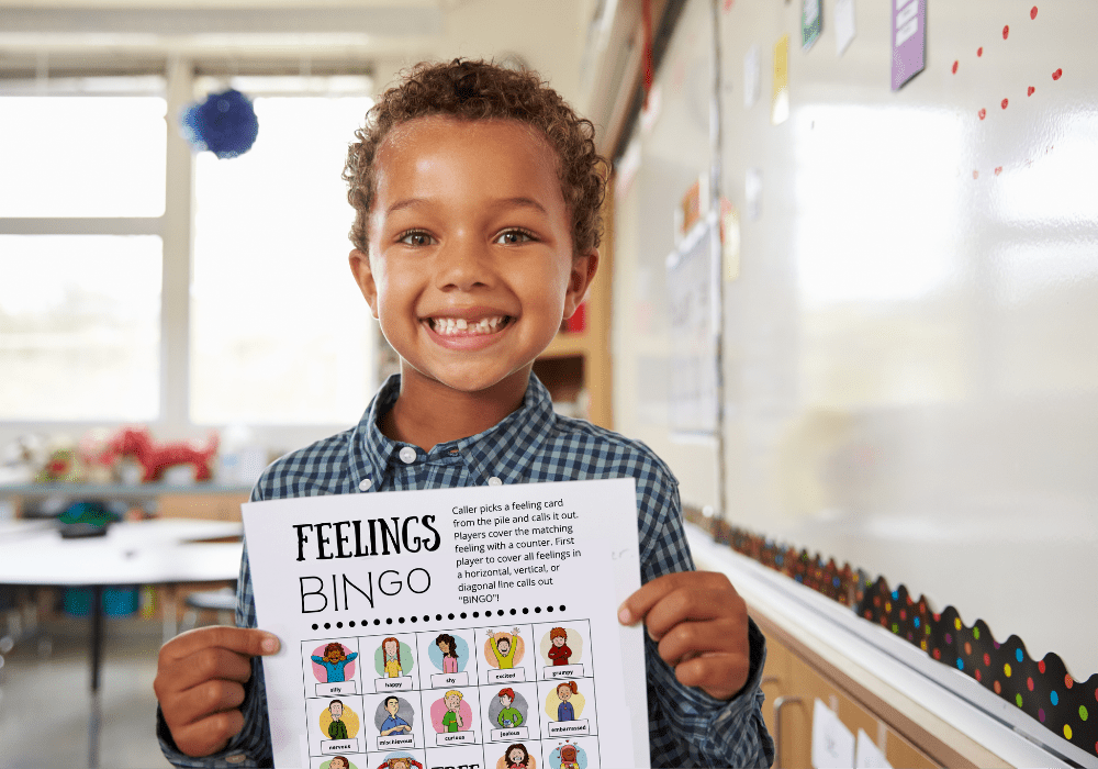 emotions bingo