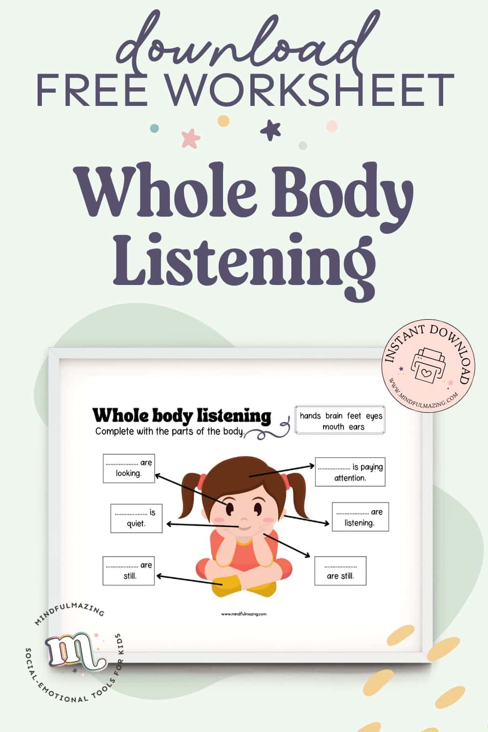 52 Fun Listening Activities For Kids [With Free Poster] •