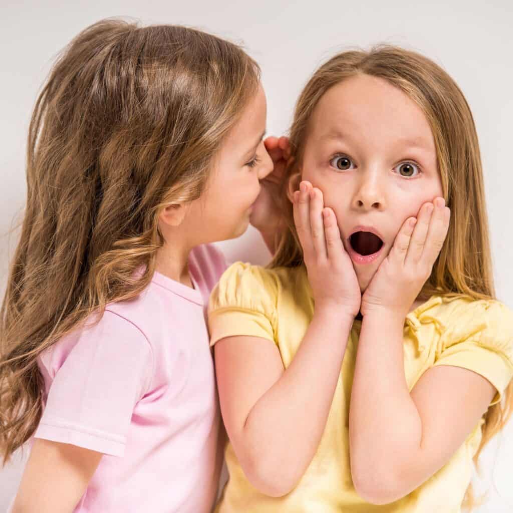 game of telephone listening activity for kids