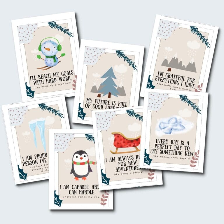 Positive Affirmations to Empower Elementary Students • Mindfulmazing.com