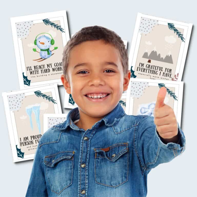Positive Affirmations to Empower Elementary Students • Mindfulmazing.com