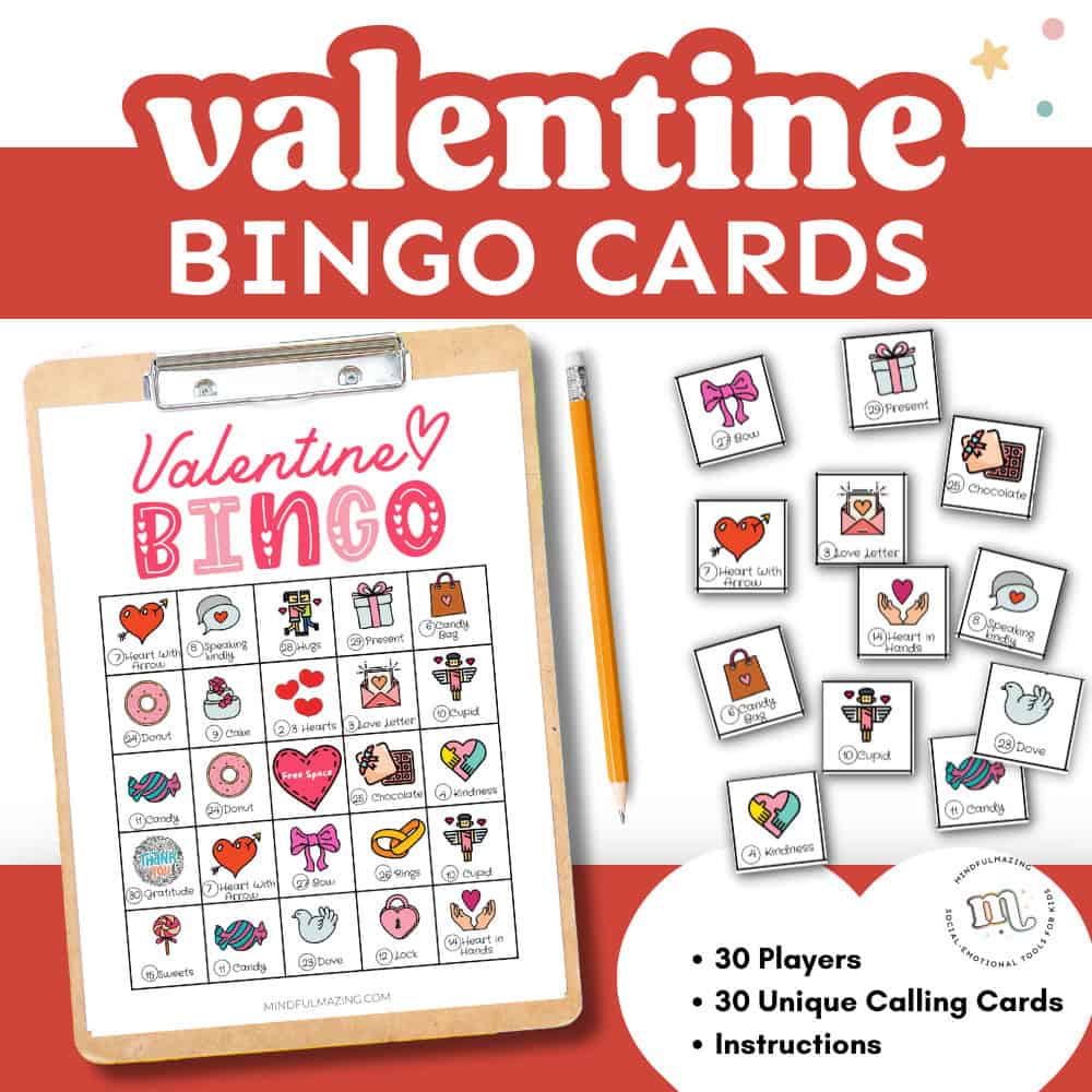 valentine bingo cards