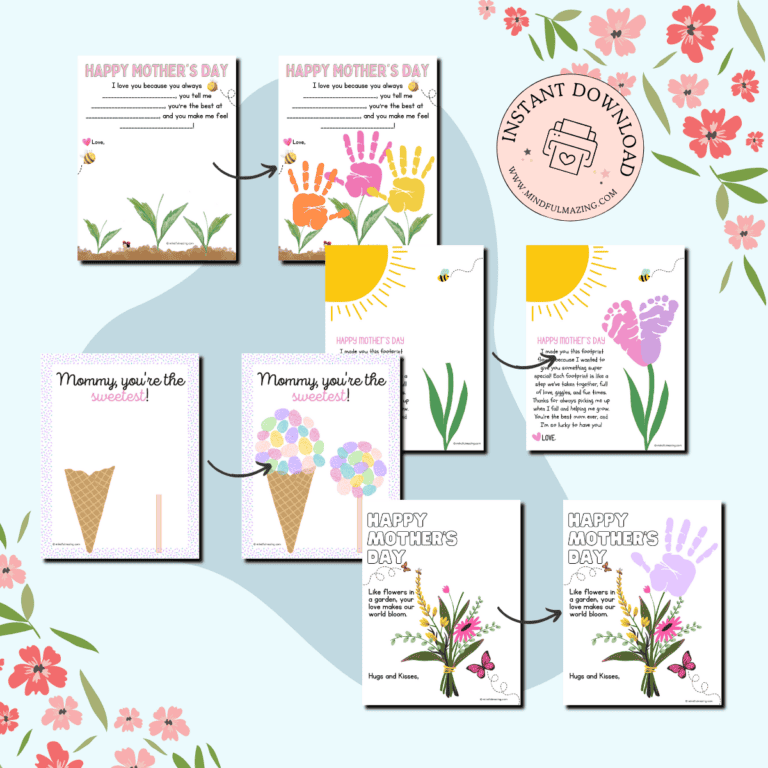 Mother's Day Poems for Kids [With Free Printables] • Mindfulmazing.com